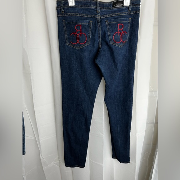 Rocawear jeans women’s size 13 Dark Blue Back Pocket Stitching - Picture 4 of 8